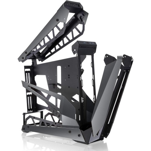 Корпус Raijintek NYX PRO Titan - Full-Tower без блока питания, серый, поддержка E-ATX, ATX, mATX и mITX