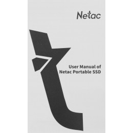 Накопитель SSD Netac USB-C 240Gb NT01Z7S-240G-32BK Z7S 2.5" черный