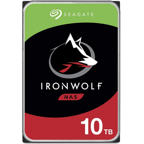 Жесткий диск/ RECERTIFIED HDD Seagate SATA3 10Tb IronWolf NAS 7200 256Mb 1 year warranty (replacement ST10000VN000, ST10000VN0004) RECERTIFIED