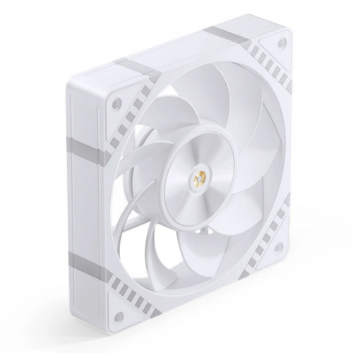 Кулер для корпуса/ Case Cooler JONSBO HF2-120WR Reverse (120x120x25mm, 4-pin PWM, ARGB, 63.3CFM, 29.5dBA, 2200RPM, White) JONSBO