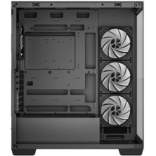 Корпус Deepcool CG580 4F черный без БП ATX 6x120mm 3x140mm 2xUSB3.0 audio bott PSU