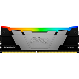 Память оперативная/ Kingston 16GB 3200MT/s DDR4 CL16 DIMM 1Gx8 FURY Renegade RGB