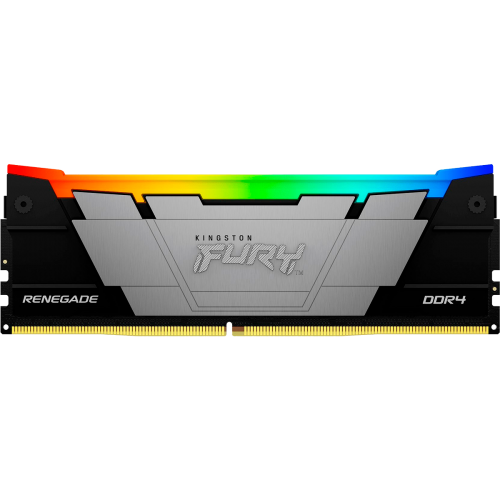 Память оперативная/ Kingston 16GB 3200MT/s DDR4 CL16 DIMM 1Gx8 FURY Renegade RGB Kingston