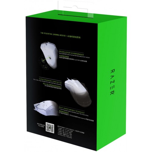 Игровая мышь Razer DeathAdder Essential - White Ed./ Razer DeathAdder Essential - White Ed. Gaming Mouse Razer