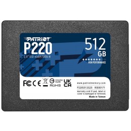 Твердотельный накопитель Patriot SATA-III 512GB P220S512G25 P220 2.5" [P220S512G25]