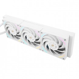 Система жидкостного охлаждения/ Water Cooling System Thermalright Elite Vision 360 (360mm, LED, White, ARGB/ Fans: 3x120mm, 69CFM, 27dBA, 2150RPM/ Pump height 63mm, Rad thickness 27mm/ S: 1700, 1200, 1851, 115X, 2011, 2066, AM5, AM4)