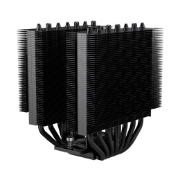 Кулер для процессора/ CPU Cooler PCCooler RT720 TC BK (270W, 4-pin PWM, 157.5mm, Al/Cu, 7x6mm, 2x120mm, 73.32CFM, 34.9dBA, 2200RPM, S: 1851/1700/1200/115X, AM5/AM4, black)