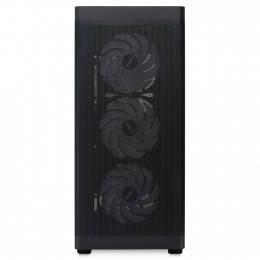 Корпус без блока питания/ Case HSPD M520, Mesh Mid Tower, Black, slide TG, 0.45 SPCC, 4x120mm ARGB (M11-120) ATX, mATX, mITX 160/330/184mm 2x2.5", -, 7xPCI 2xUSB-A 3.0, 1xUSB-A 1.0 390x200x449mm