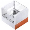 Корпус JONSBO V12 Mini-Tower без блока питания: стильный белый кейс для mATX и mITX с 2 вентиляторами и USB-C 3.2