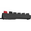 Клавиатура A4Tech AT87 Proxy Boom для геймеров с LED-подсветкой, бежевый/красный, USB, кабель 1.8м