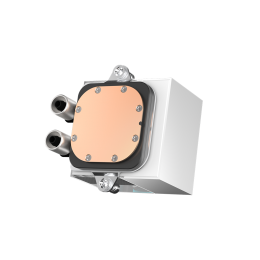 Система охлаждения/ Water Cooling System PCCooler DS360 WH (310W, 360mm, LED temp., White, ARGB Pump/ Fans: 3x120mm, 86.73CFM, 28dBA, 2200RPM/ Pump height 67mm, 28dBA, 3200RPM, Rad thickness 27mm/ S: 1851, 1700, 1200, 20XX, 115X, AM5, AM4)