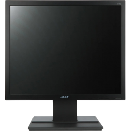 Монитор/ ACER V176Lb 17'',, Black Matt, 5:4, TN, 1280x1024, 5ms, 250cd, 75Hz, VGA, Vesa:100x100