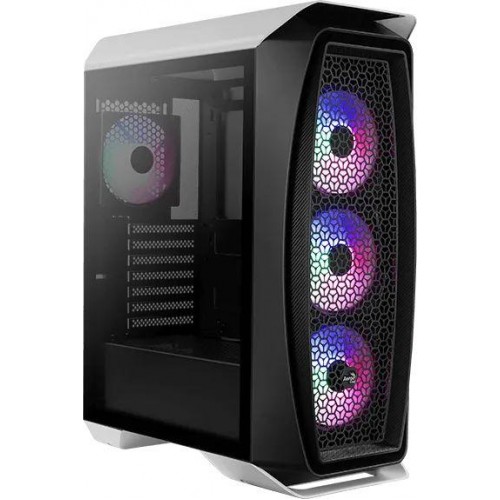 Корпус Aerocool Aero One Frost-G-WT-v1 белый ATX с поддержкой 4x120mm и 2x140mm, 2xUSB3.0 и аудио выходом