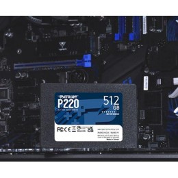 Твердотельный накопитель Patriot SATA-III 512GB P220S512G25 P220 2.5" [P220S512G25]