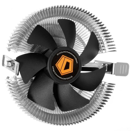 Кулер ID-Cooling DK-01 Soc-AM5/AM4/1200/1700/1851 черный 4-pin 29dB Al 95W 195gr Ret [DK-01]