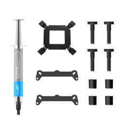 Кулер для процессора/ CPU Cooler SAMA U40 (130W, 4-pin PWM, 47mm, 4x6mm, 1x90mm, 38.18CFM, 34dBA, 2800RPM, S: 1851/1700/1200/115X, AM5/AM4, black)
