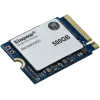 Твердотельный накопитель/ Kingston SSD NV3, 500GB, M.2(22x30mm), NVMe, PCIe 4.0 x4, 3D TLC, R/W 5000/3000MB/s, TBW 160, DWPD 0.2 (60 мес) Kingston
