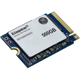 Твердотельный накопитель/ Kingston SSD NV3, 500GB, M.2(22x30mm), NVMe, PCIe 4.0 x4, 3D TLC, R/W 5000/3000MB/s, TBW 160, DWPD 0.2 (60 мес)