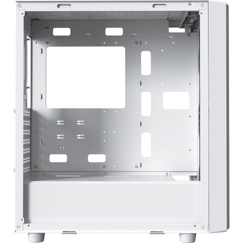 Корпус ПК Ocypus Gamma C70 WH - Midi-Tower без блока питания, поддержка ATX, mATX, mITX, 1xUSB-A 3.0 и 1xUSB 2.0, белый цвет