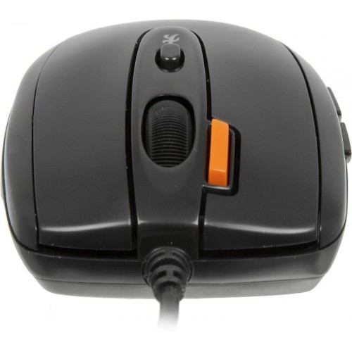 Мышь A4Tech V-Track Padless N-70FX черный оптическая 1600dpi USB для ноутбука 7but