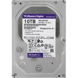 Жесткий диск/ HDD WD SATA3 10Tb Purple Pro 7200 512Mb 1 year warranty