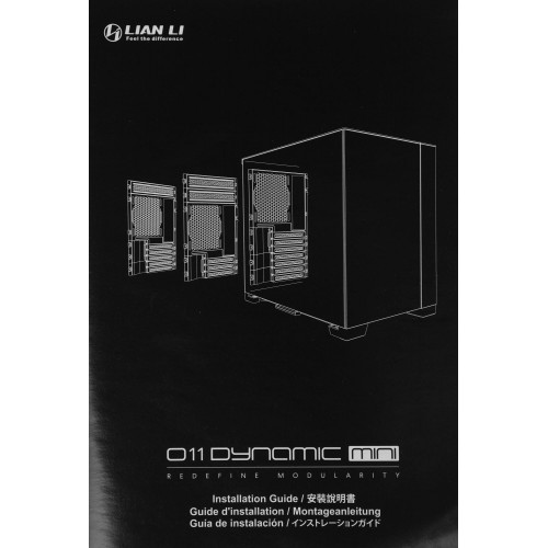 Купить корпус Lian-Li O11 Dynamic MINI черный ATX - идеальное решение для охлаждения с 9x120mm и 6x140mm вентиляторами