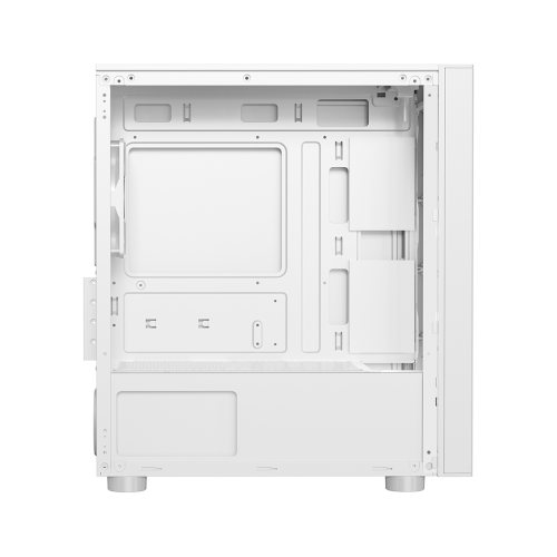 Корпус без блока питания/ Case PCCooler LM300 ARGB WH, Mini-Tower, TG, 1x120mm ARGB, 1xUSB-A 3.0 + 2xUSB-A 2.0, mATX, mITX White