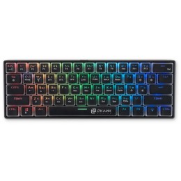 Клавиатура Оклик K763W механическая черный USB беспроводная BT/Radio Multimedia for gamer LED (1920548) кабель 1.5м