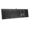 Клавиатура A4Tech Fstyler FX50 серый USB slim Multimedia (FX50 GREY) A4Tech