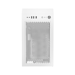 Корпус без блока питания/ Case PCCooler LM300 ARGB WH, Mini-Tower, TG, 1x120mm ARGB, 1xUSB-A 3.0 + 2xUSB-A 2.0, mATX, mITX White