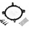 Кулер ID-Cooling DK-01 Soc-AM5/AM4/1200/1700/1851 черный 4-pin 29dB Al 95W 195gr Ret [DK-01]