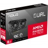 Видеокарта Asus DUAL-RX7600-O8G-EVO 8Gb GDDR6 - AMD Radeon RX 7600, PCI-E 4.0, 128bit, HDMI и DP для геймеров.