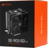 Кулер ID-Cooling SE-903-SD V3 Soc-AM5/AM4/1200/1700/1851 черный 3-pin 23dB Al+Cu 130W 370gr Ret [SE-903-SD V3]