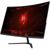Монитор/ Acer ED320QUS3bmiipx 31,5'', ZeroFrame, Curved 1500R, Black, VA, 2560x1440, 1ms, 250cd, 180Hz, 2xHDMI(2.0), DP(1.4), Speakers 2Wx2, FreeSync, HDR 10, Vesa:100x100 Acer
