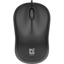 Defender Проводная оптическая мышь Patch MS-759 черный,3 кнопки,1000 dpi