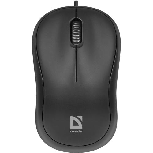 Defender Проводная оптическая мышь Patch MS-759 черный,3 кнопки,1000 dpi Defender