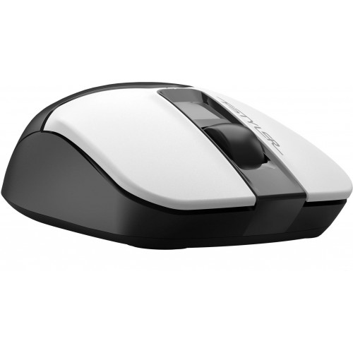 Оптическая беспроводная мышь A4Tech Fstyler FG12 Panda - 1200dpi, белый/черный, 3 кнопки