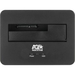 Док-станция для HDD AgeStar 3UBT7 SATA III USB3.0 пластик/алюминий серебристый 1 [3UBT7]