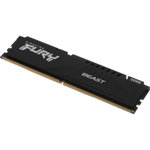 Память оперативная/ Kingston 16GB 6400MT/s DDR5 CL32 DIMM FURY Beast Black EXPO Kingston