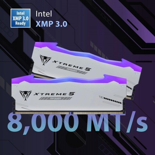 Купить Оперативную Память DDR5 2x24GB 8000MHz Patriot Viper Xtreme 5 RGB для Игровых ПК - PVXR548G80C38KM