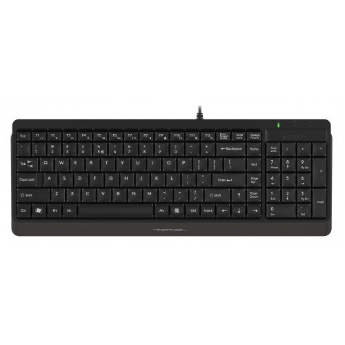 Клавиатура A4Tech FK15 черная USB с кабелем 1.5 м - надежный выбор для вашего компьютера
