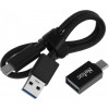 Накопитель SSD Netac USB-C 240Gb NT01Z7S-240G-32BK Z7S 2.5" черный