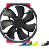 Кулер для корпуса/ Case Cooler Noctua NF-A15 HS-PWM chromax.black.swap (140x150x25mm, 4-pin PWM, 82.5CFM, 24.6dBA, 1500RPM, Black)