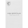 MSI SSD SPATIUM M560, 1000GB, M.2(22x80mm), NVMe, PCIe 5.0 x4, 3D TLC, R/W 10200/8400, IOPs 1 300 000/1 400 000,TBW 600, DWPD 0.32 (5 лет) MSI
