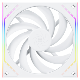 Кулер для корпуса/ Case Cooler Thermalright TL-M14W (140x144x25mm, 4-pin PWM, ARGB, 88.75CFM, 23.7dBA, 1500RPM, White)