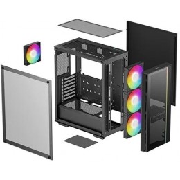 Корпус Deepcool Matrexx 55 V4 черный ATX 7x120mm 2x140mm 2xUSB3.0 audio bott PSU [R-MATREXX55-BKADA4-G-4]