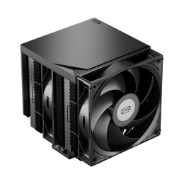 Кулер для процессора/ CPU Cooler PCCooler RT720 TC BK (270W, 4-pin PWM, 157.5mm, Al/Cu, 7x6mm, 2x120mm, 73.32CFM, 34.9dBA, 2200RPM, S: 1851/1700/1200/115X, AM5/AM4, black)