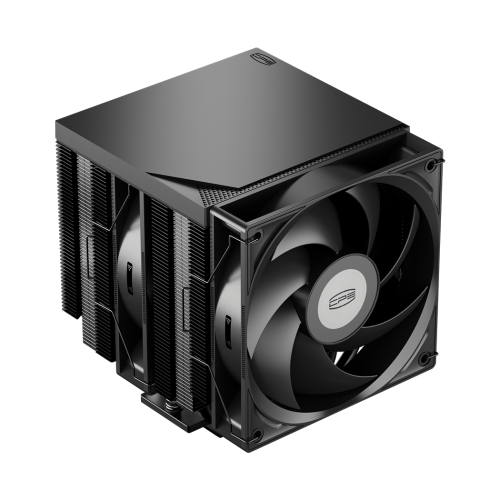 Кулер для процессора PCCooler RT720 TC BK: Высокопроизводительное охлаждение (270W, 4-pin PWM, 73.32CFM) для AM5/AM4 в черном исполнении