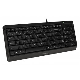 Клавиатура A4Tech FK15 черный USB (FK15 BLACK) кабель 1.5м