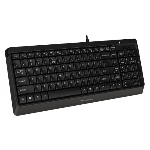 Клавиатура A4Tech FK15 черная USB с кабелем 1.5 м - надежный выбор для вашего компьютера